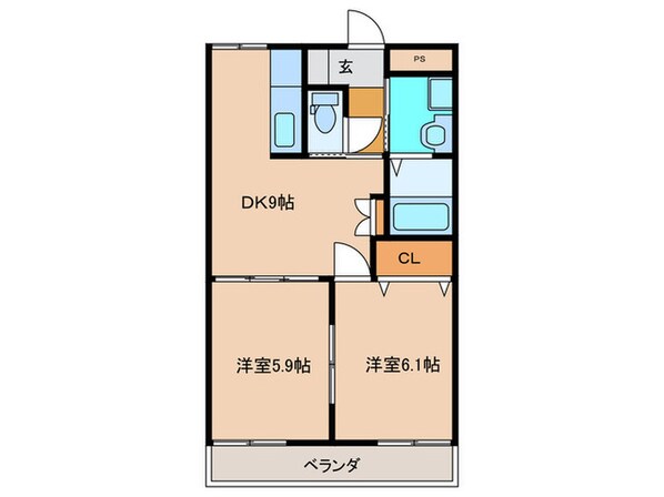 ファミリーハウス　サンテラスの物件間取画像